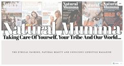 Desktop Screenshot of naturalmumma.com